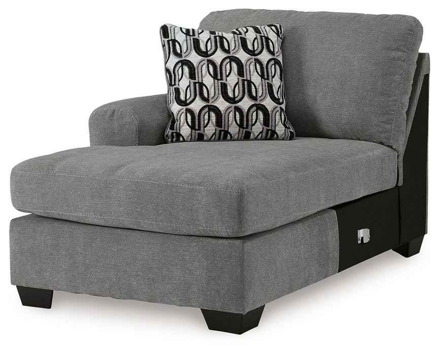 Birkdale Court - Gray - Laf Corner Chaise