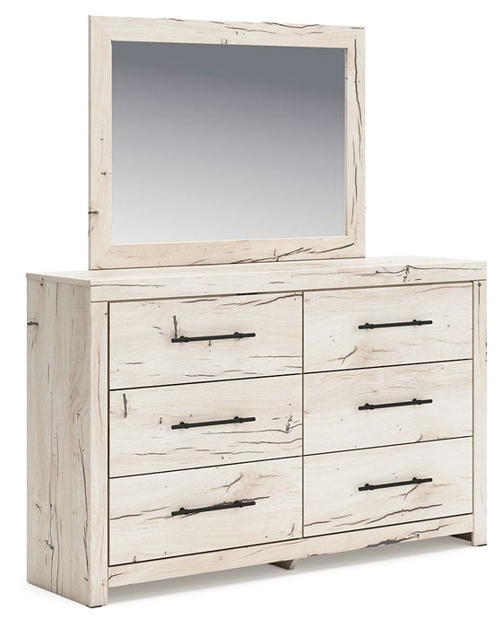 Lawroy - Light Natural - Dresser And Mirror