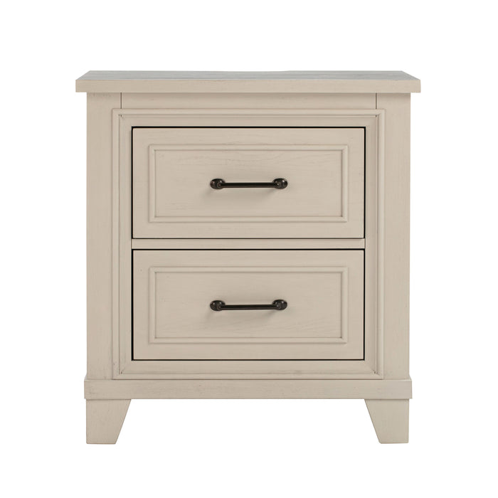 Montauk - Nightstand - Weathered White