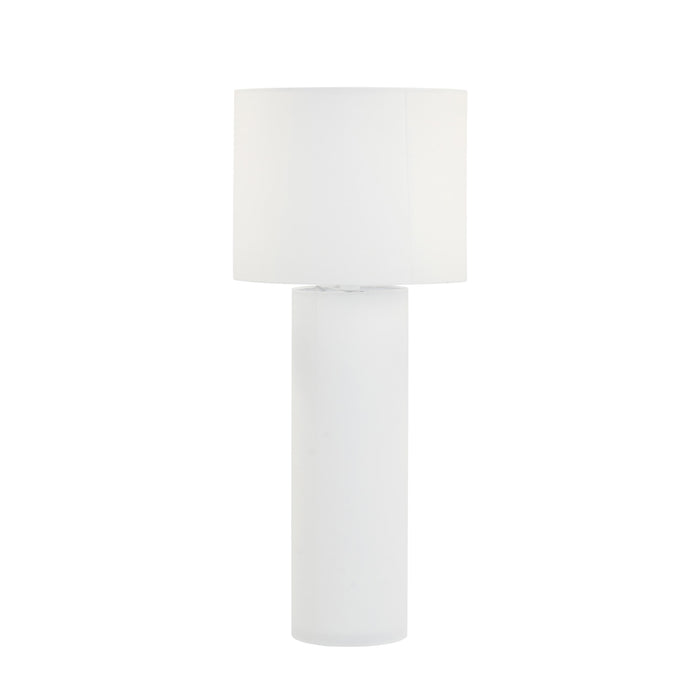 Cleopatra - Linen Floor Lamp - Cream