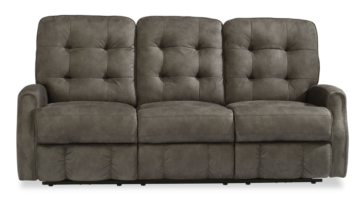 Devon - Power Reclining Sofa - Power Headrests - Fabric