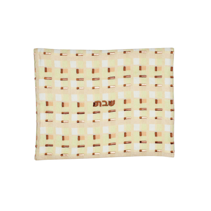 TOV - Patterned Challah Cover - Beige