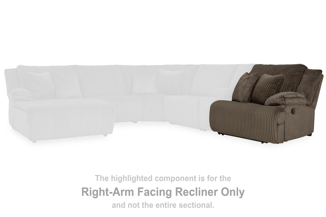 Top Tier - Chocolate - Raf Zero Wall Recliner