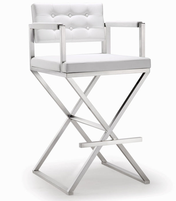 Director - Stainless Steel Barstool