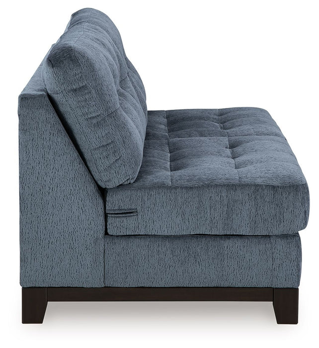 Maxon Place - Navy - Armless Loveseat