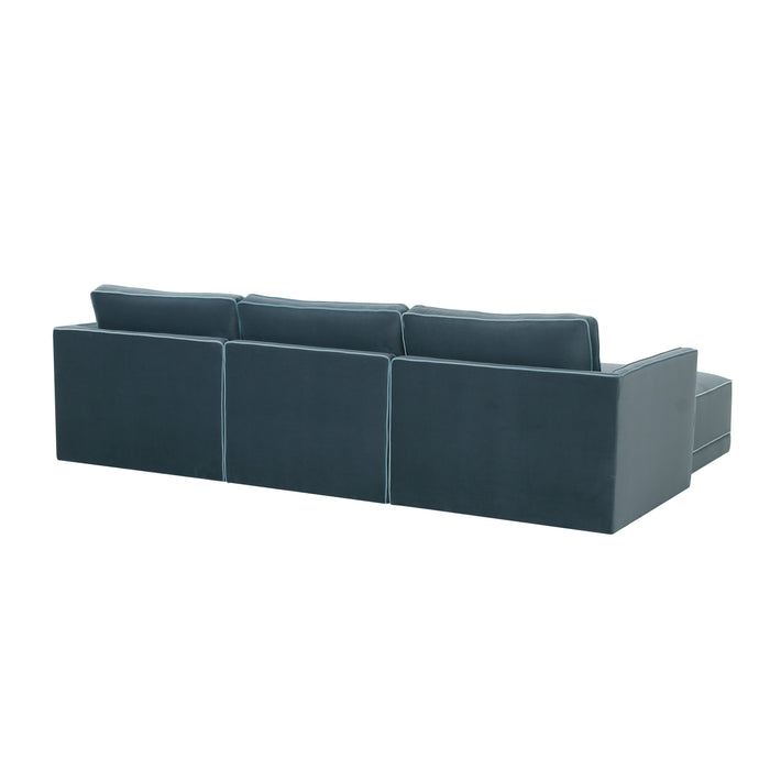 Willow - Modular Sofa - Misty Blue