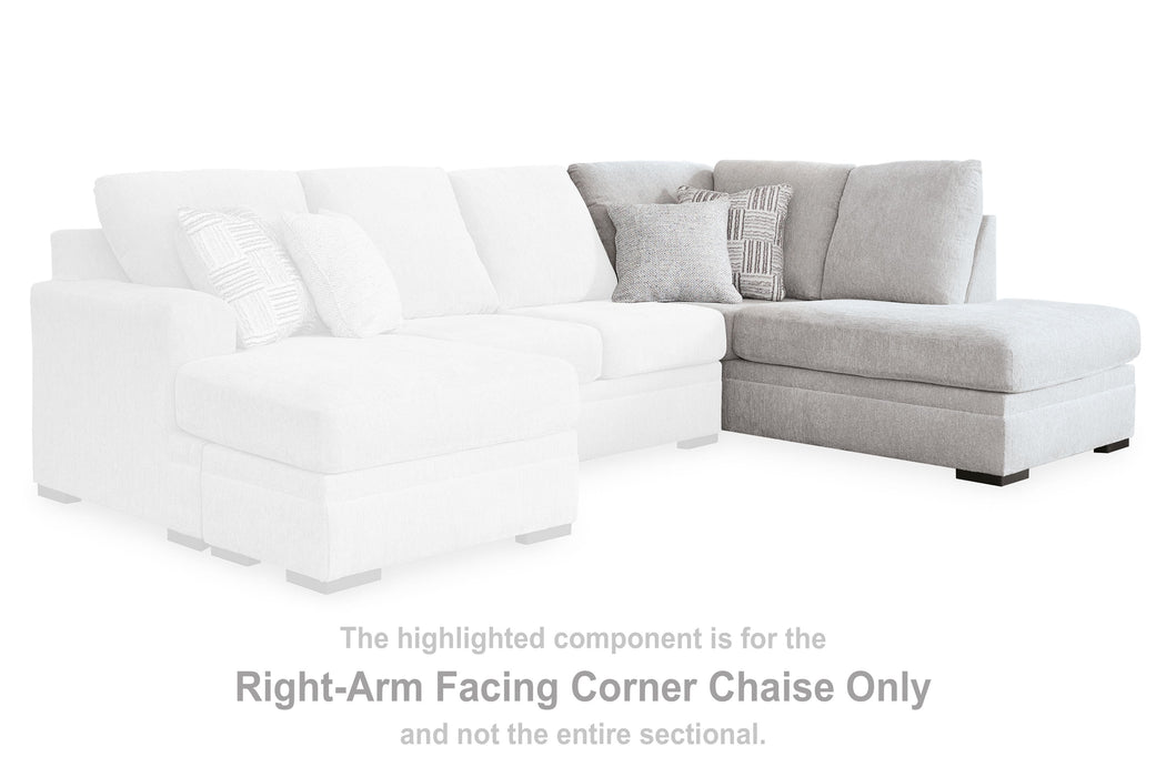 Gabyleigh - Nickel - Raf Corner Chaise