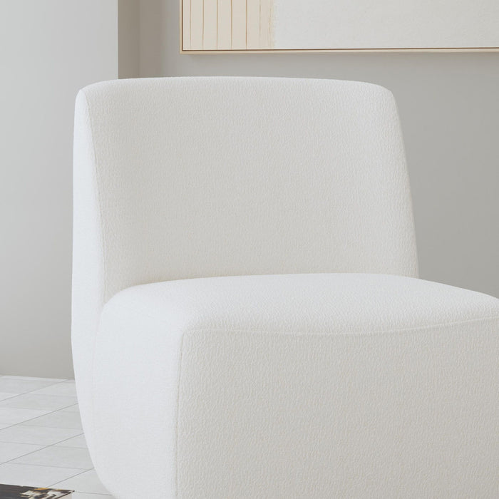 Nico - Swivel Chair - White