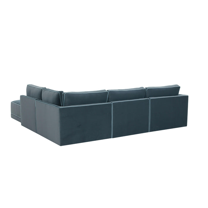 Willow - Modular RAF Sectional - Misty Blue