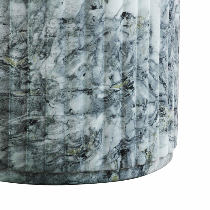 Serafina - Concrete Indoor / Outdoor Side Table - Marble Pattern