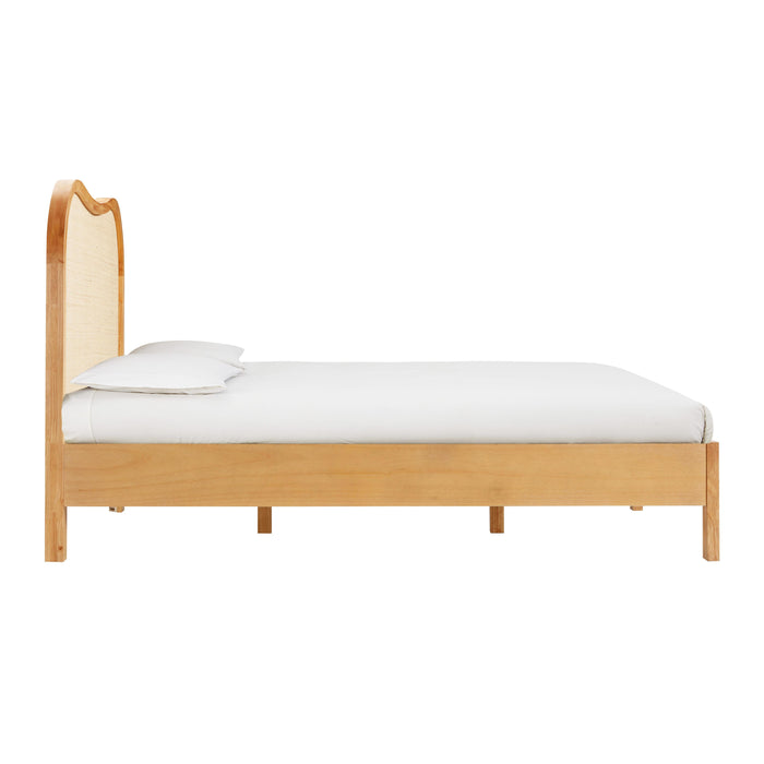 Grappa - Wood & Rattan Bed