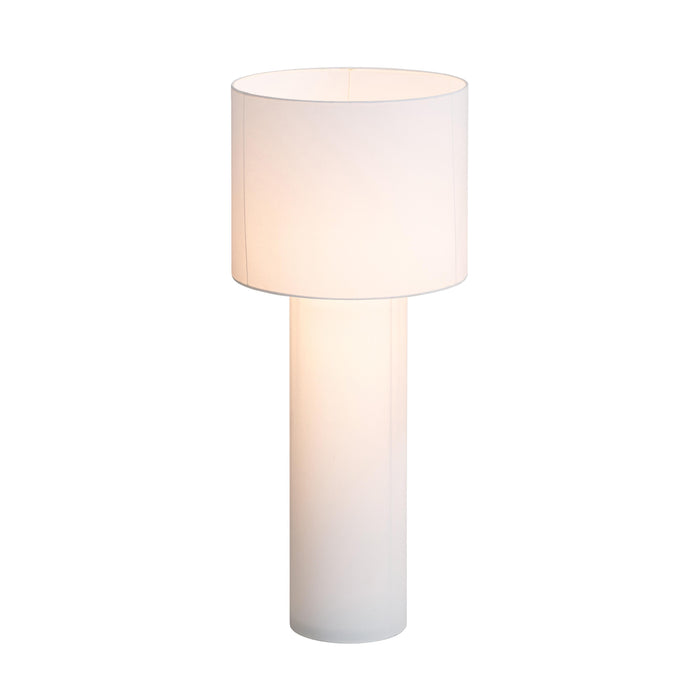 Cleopatra - Linen Floor Lamp - Cream