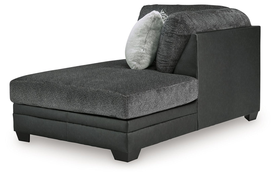 Brixley Pier - Graphite - Raf Corner Chaise