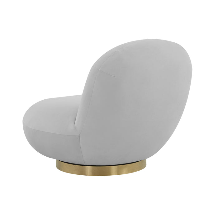 Emily - Velvet Swivel Chair