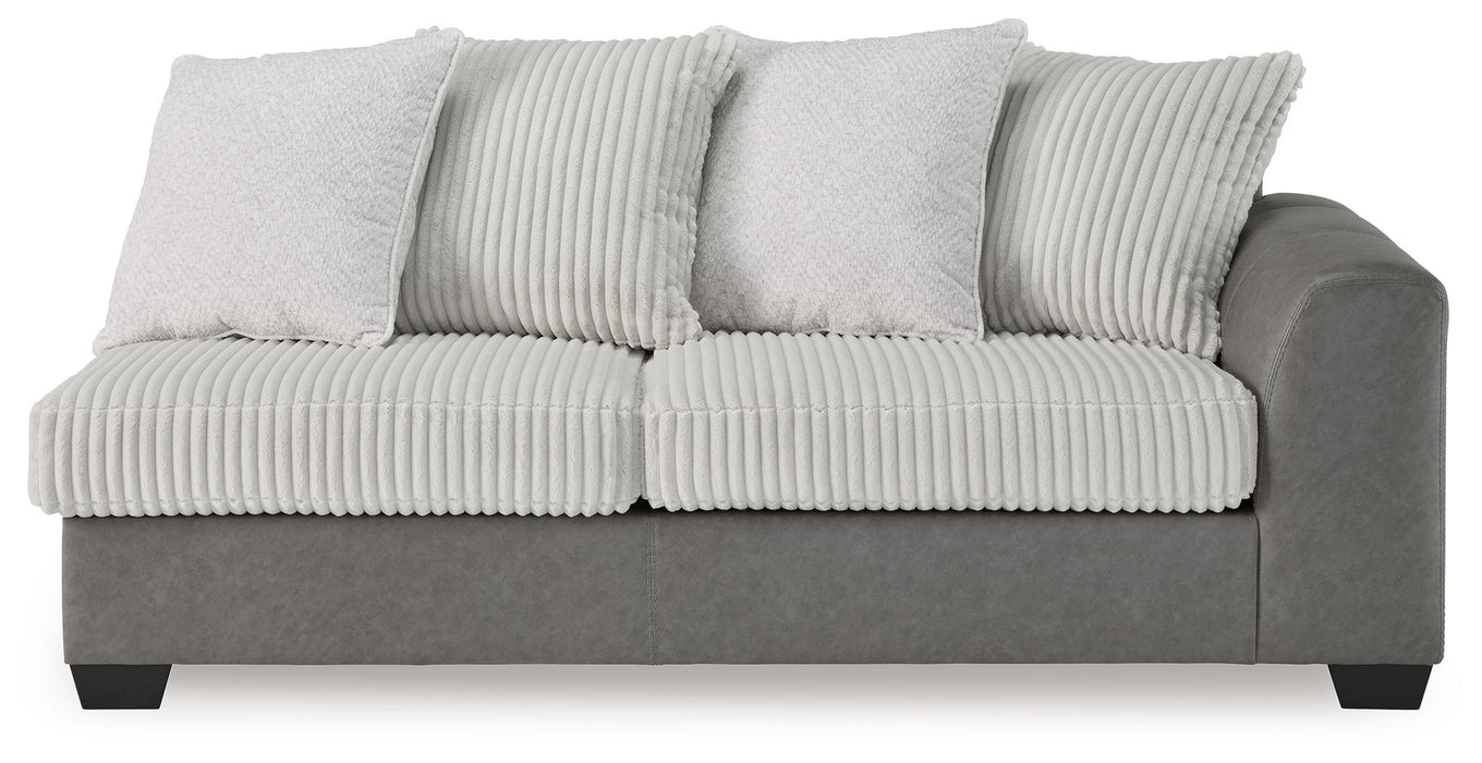 Clairette Court - Alloy - Raf Sofa