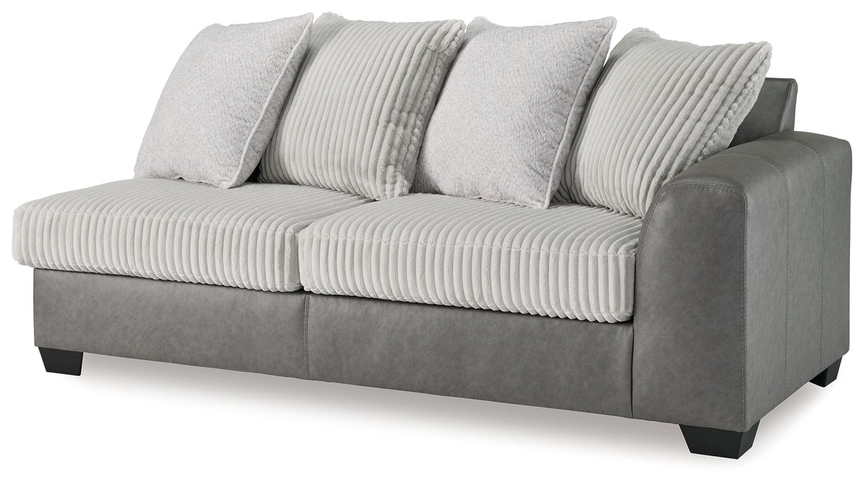 Clairette Court - Alloy - Raf Sofa