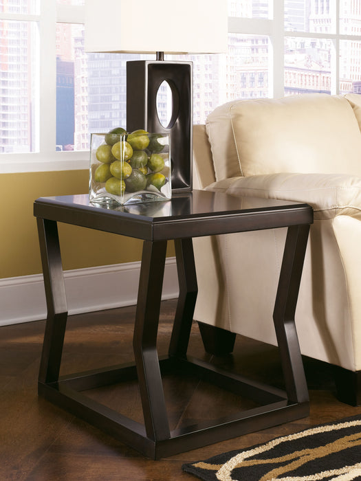 Kelton - Espresso - Rectangular End Table