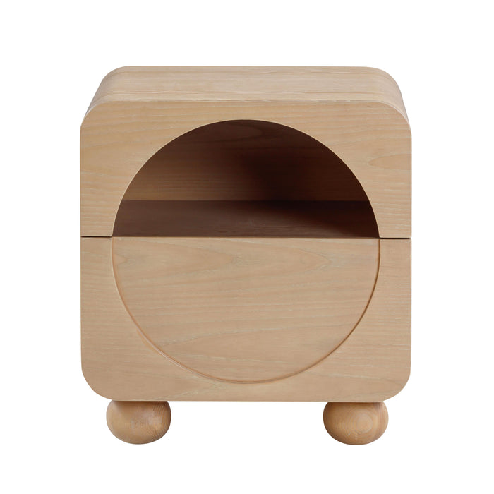 Moonrise - Ash Nightstand - Natural