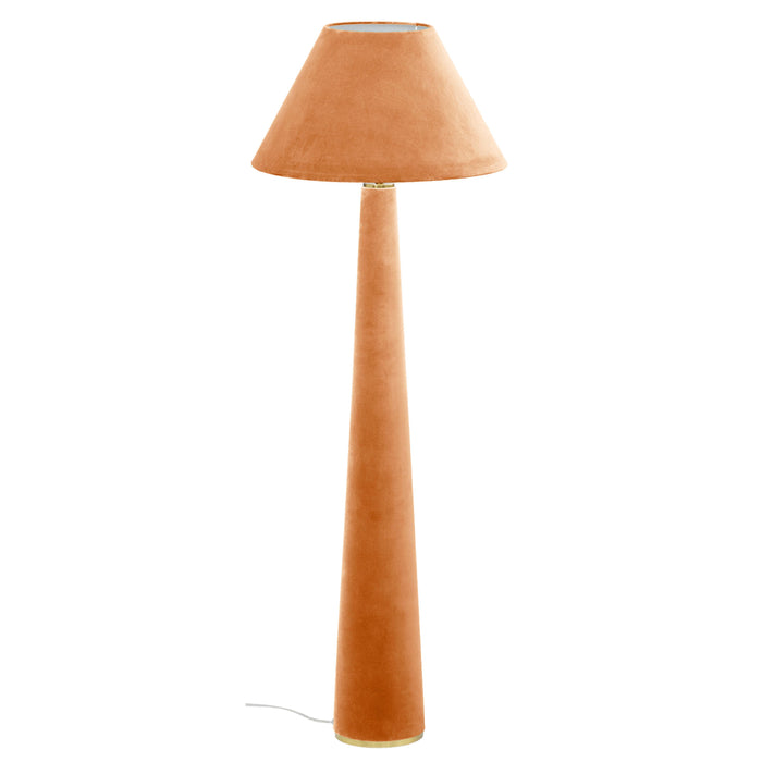 Graham - Velvet Floor Lamp