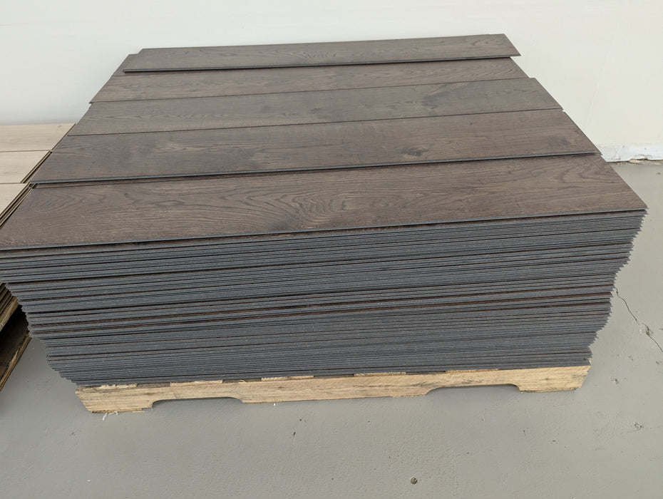 Clearance - Laminate Floor Planks - Deep Wood