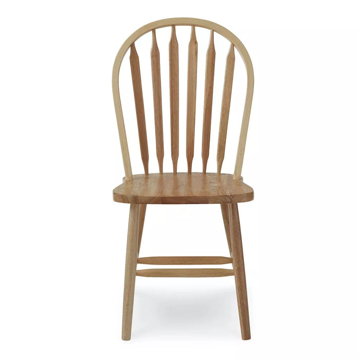 Windsor Arrowback Armless Chair Natural