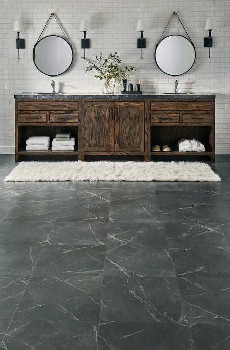 Mannington - Adura Flex - Baltic Stone - Storm - Vinyl Floor Tiles (Square)