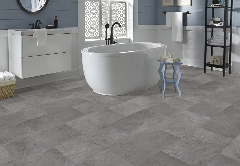 Mannington - Adura Flex - Meridian - Carbon - Vinyl Floor Tiles (Rectangle)