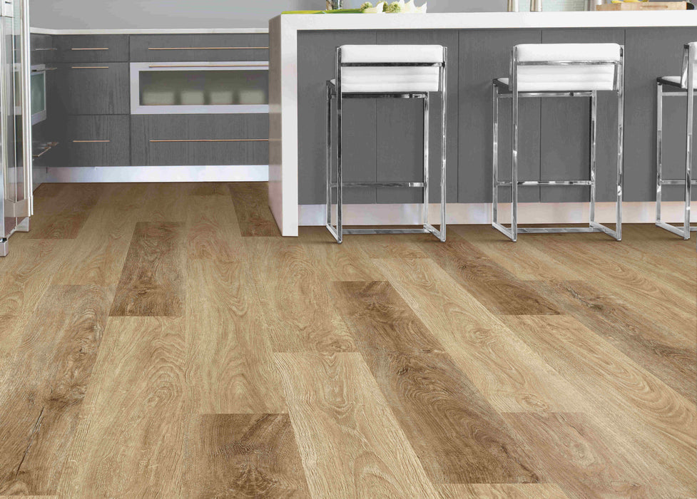 Mohawk - SolidTech Select - Explorer's Cove - Metal Smoke - Vinyl Floor Planks