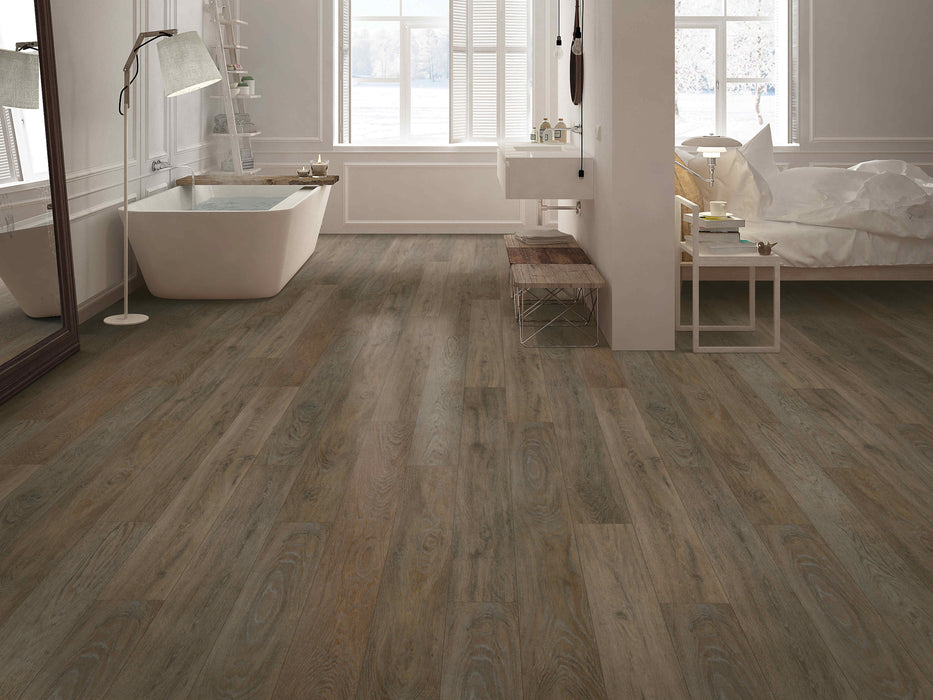 Mohawk - SolidTech Select - Founder's Trace - Burnt Sienna - Vinyl Floor Planks