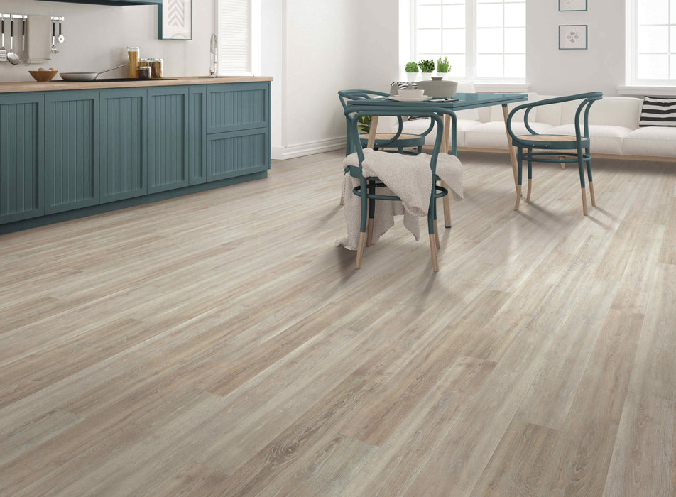 Mohawk - SolidTech Select - Founder's Trace - Fossil Gray - Vinyl Floor Planks