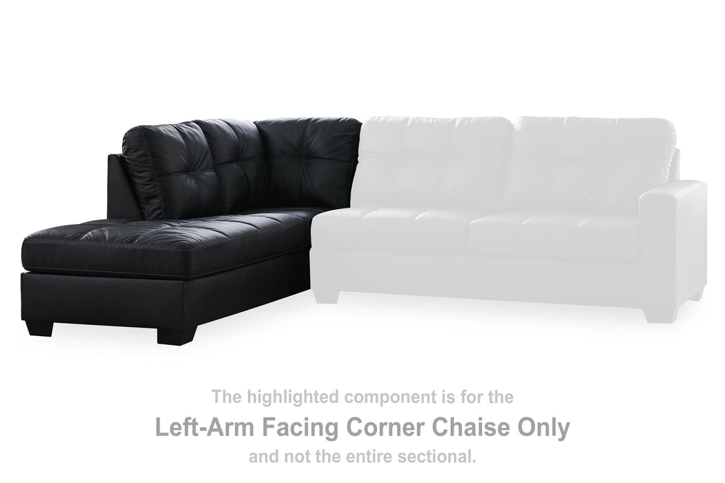 Barlin Mills - Carbon - Laf Corner Chaise