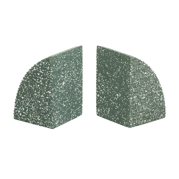 Gabby - Arc Bookends - Green