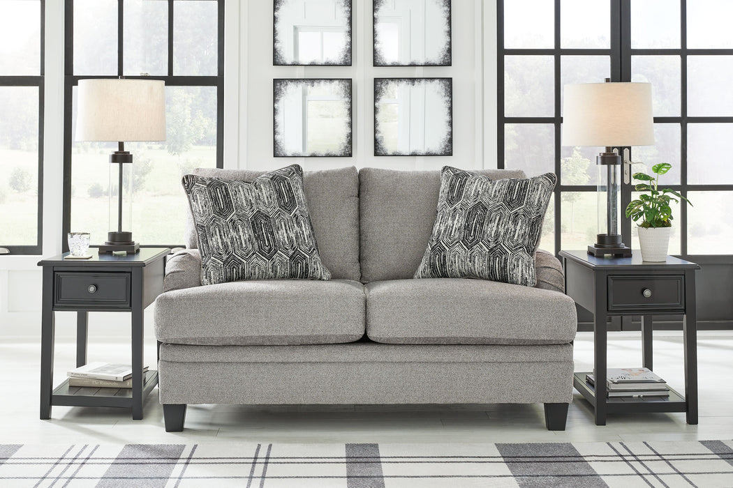 Davinca - Charcoal - Loveseat