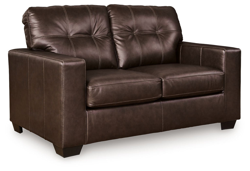 Santorine - Dark Brown - Loveseat