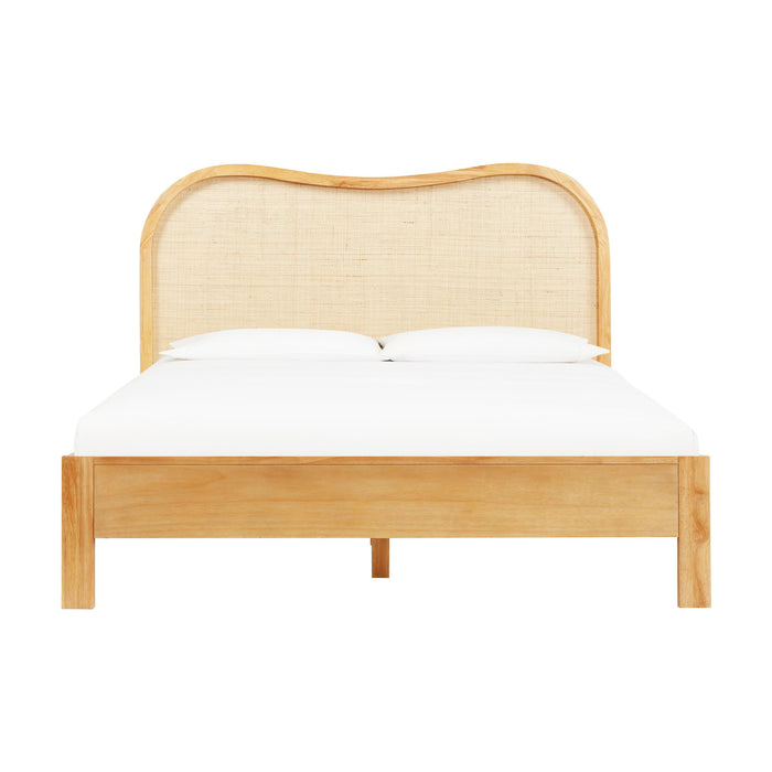 Grappa - Wood & Rattan Bed