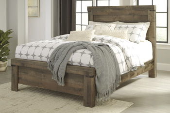 Trinell - Brown - Queen Panel Footboard - Chunky Style