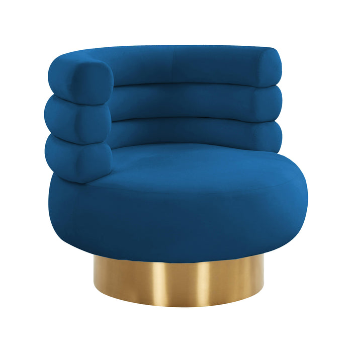 Naomi - Velvet Swivel Chair