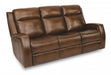 Mustang - Power Reclining Sofa with Power Headrests Cleveland Home Outlet (OH) - Furniture Store in Middleburg Heights Serving Cleveland, Strongsville, and Online