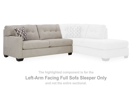 Mahoney - Pebble - Laf Full Sofa Sleeper Cleveland Home Outlet (OH) - Furniture Store in Middleburg Heights Serving Cleveland, Strongsville, and Online