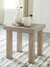 Hennington - Light Brown - Rectangular End Table Cleveland Home Outlet (OH) - Furniture Store in Middleburg Heights Serving Cleveland, Strongsville, and Online