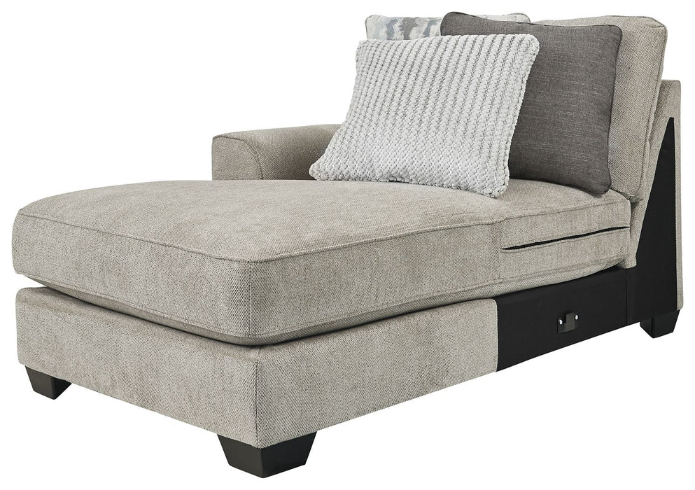 Ardsley - Pewter - Laf Corner Chaise Cleveland Home Outlet (OH) - Furniture Store in Middleburg Heights Serving Cleveland, Strongsville, and Online