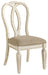 Realyn - Chipped White - Dining UPH Side Chair Cleveland Home Outlet (OH) - Furniture Store in Middleburg Heights Serving Cleveland, Strongsville, and Online