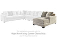 Ardsley - Pewter - Raf Corner Chaise Cleveland Home Outlet (OH) - Furniture Store in Middleburg Heights Serving Cleveland, Strongsville, and Online