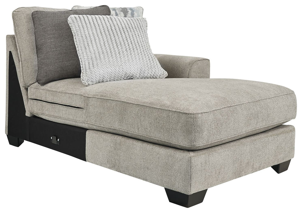 Ardsley - Pewter - Raf Corner Chaise Cleveland Home Outlet (OH) - Furniture Store in Middleburg Heights Serving Cleveland, Strongsville, and Online