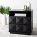 Patty 2 Drawer Nightstand Black Cleveland Home Outlet (OH) - Furniture Store in Middleburg Heights Serving Cleveland, Strongsville, and Online