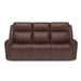 Barnett - Power Reclining Sofa with Power Headrests & Lumbar Cleveland Home Outlet (OH) - Furniture Store in Middleburg Heights Serving Cleveland, Strongsville, and Online