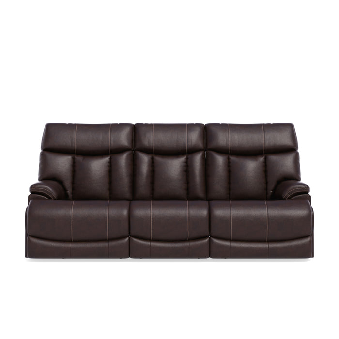Clive - Power Reclining Sofa with Power Headrests & Lumbar Cleveland Home Outlet (OH) - Furniture Store in Middleburg Heights Serving Cleveland, Strongsville, and Online