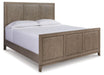 Chrestner - Gray - Queen Panel Headboard Cleveland Home Outlet (OH) - Furniture Store in Middleburg Heights Serving Cleveland, Strongsville, and Online